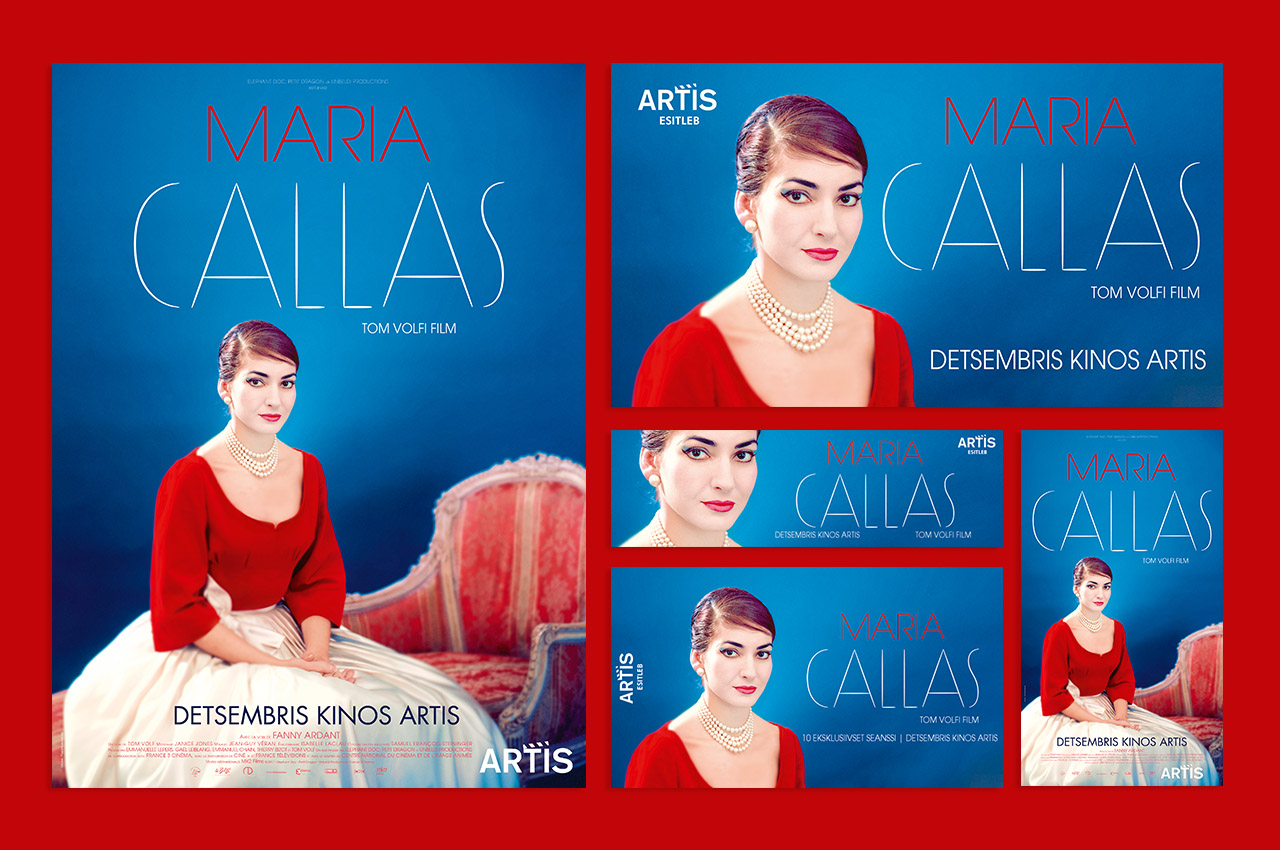 Maria Callas Marketing Materials